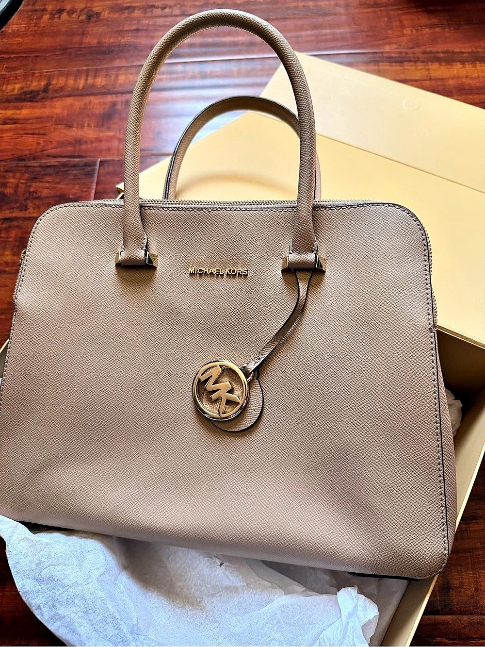 Michael Kors Houston Leather Handbag/Satchel - NWOT